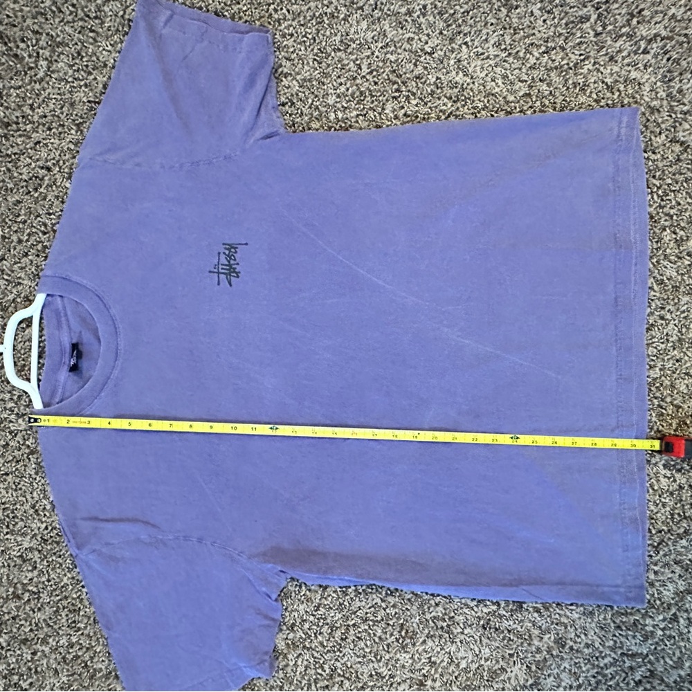 Stussy XL Purple graphic shirt